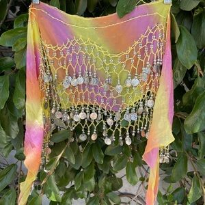 ⭐️4 for $16⭐️Rainbow sherbet coin hip sash